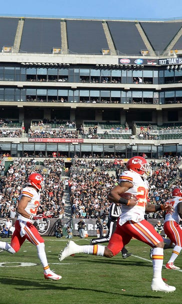 We almost don't have room for all the history the Chiefs made Sunday in Oakland